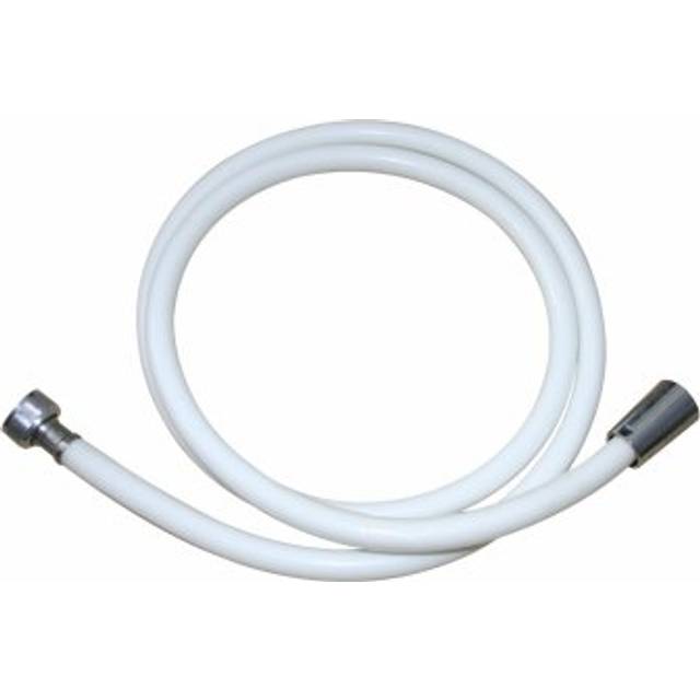 Vit duschslang 2 m