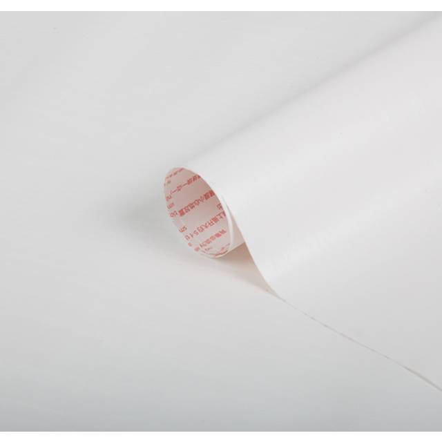 (67.5cm, 10m) WHITEWOOD MATT sticky back plastic vinyl wrap film