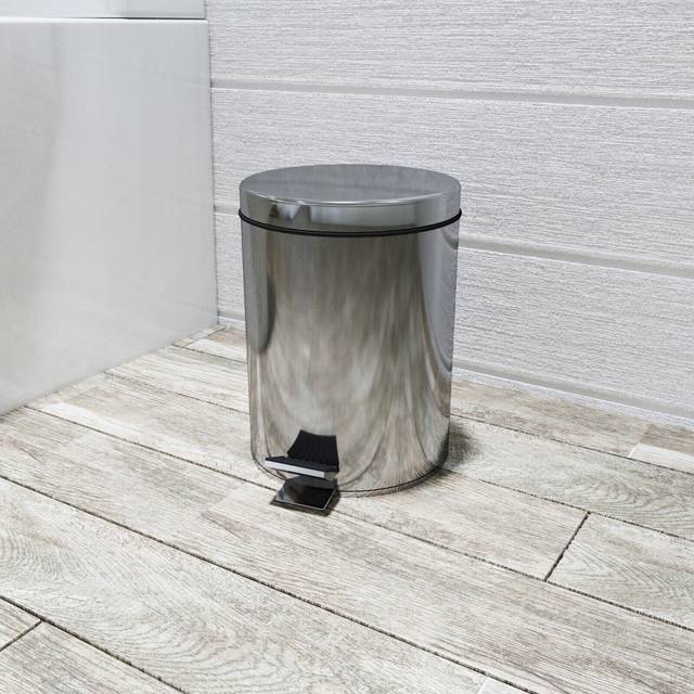 Britannia Pedal Waste Bin - Chrome (5 L)