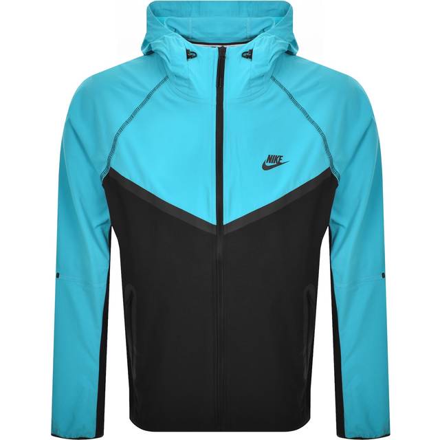 Nike Tech Men's Woven Jacket - Green - Nylon/Elastane - L