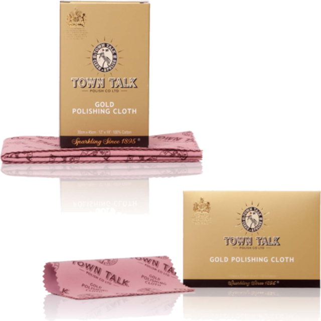 Town Talk Brilliant Gold Polishing Cloth