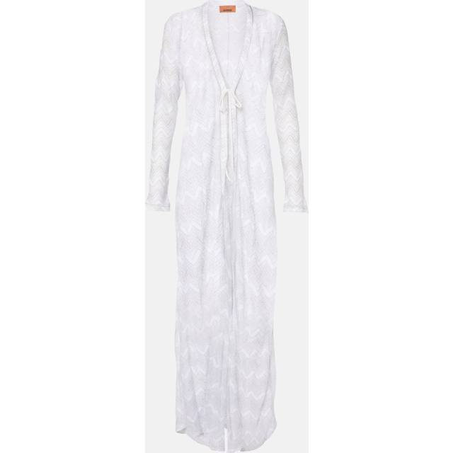 Missoni Zigzag lame cardigan - white (UK 12)