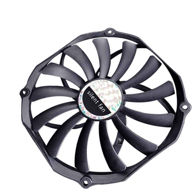 14015 Case Fan Large Air Volume Low Noise 140X140X15MM Ultra-Thin 4PIN PWM 14CM