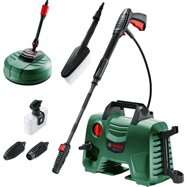 Bosch High Pressure Washer EasyAquatak 120 (1500W, Home And Car Kit Included, Max. Flow Rate: 350l/h, In Cardboard Box) -, Green, 37.5 Cm*40.0 Cm*20.0