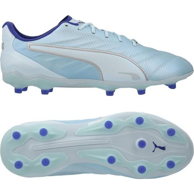 PUMA King Pro FG/AG Light Up - Ljusblå/Turkos/Lapis Lazuli Dam LIMITED EDITION - ['Blå'] (38)