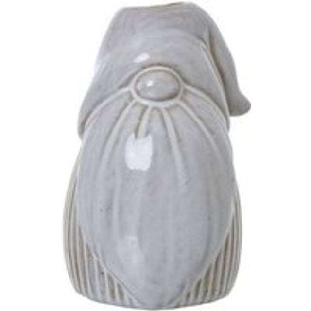White Gonk Taper Candle Holder