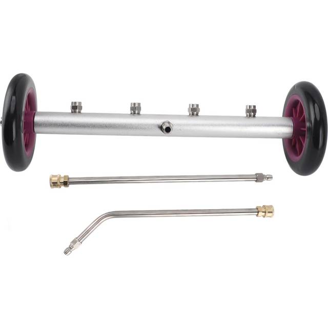 Undercarriage Cleaner 16 Inch 4000PSI High Pressure Under Car Wash Water Broom with Extension Rod