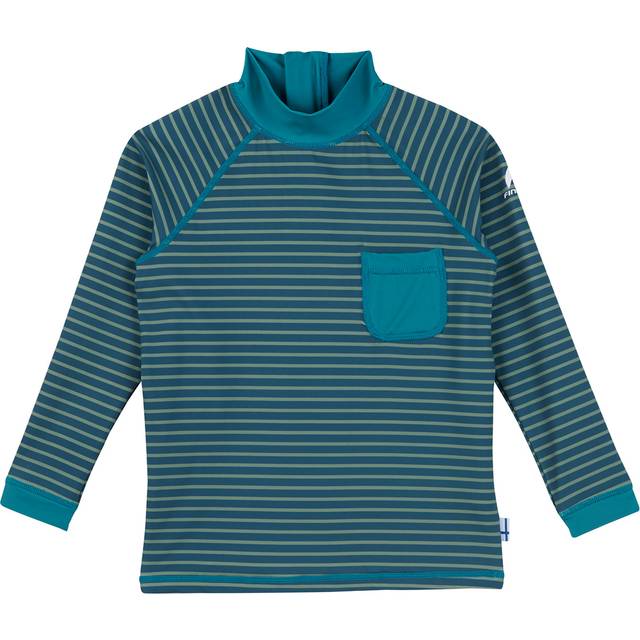 DELFIINI EKO UV Long Sleeve T- Shirt for Children, FINKID ocean blue