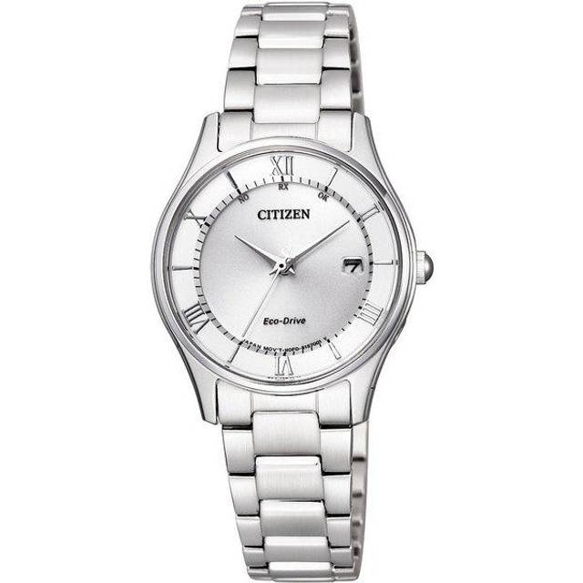 Citizen ES0000-79A ( Watch CITIZEN COLLECTION Eco-Drive radio-controlled Thin Series Date Women's Stainless Band /Silver)