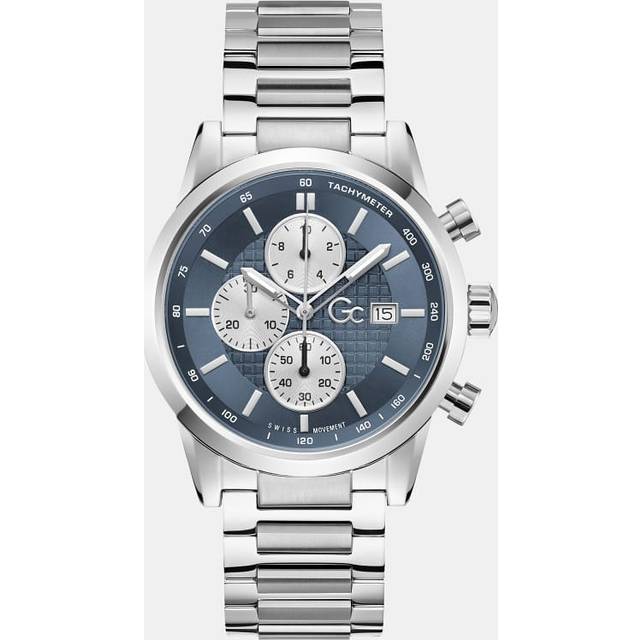 Marciano Guess Gc Multi-Function Watch In Stainless Steel 42 Mm - Silver - T/U