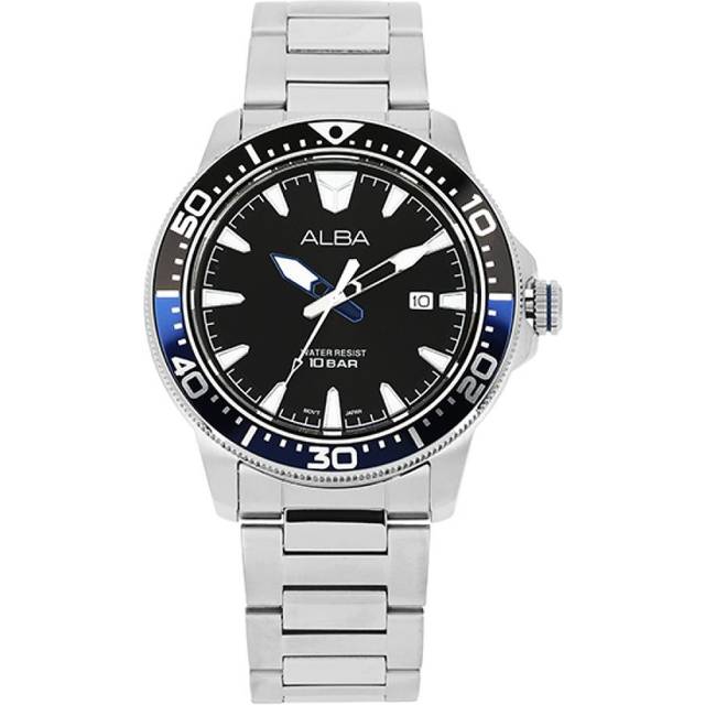Seiko Alba AS9u01x1 Batman Men S Metal Watch AS9U01X1