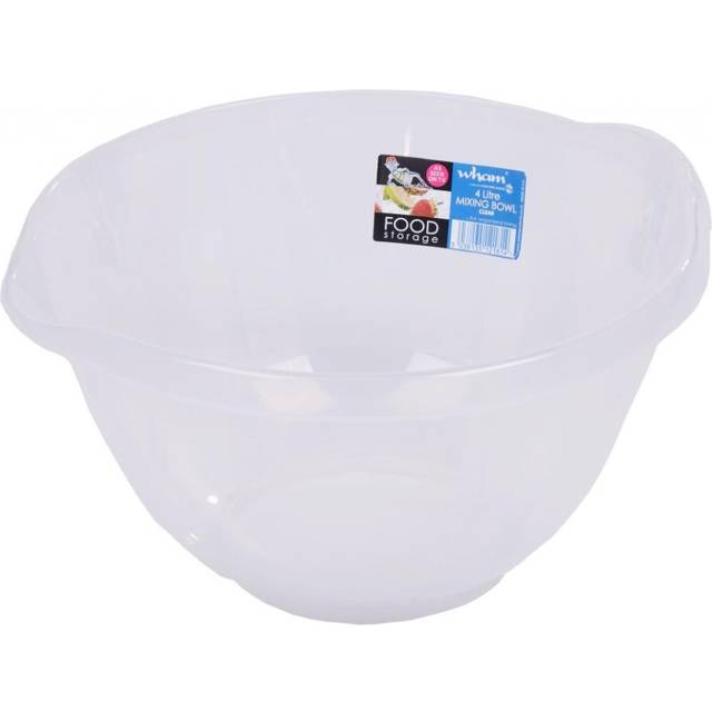 (7L, Clear) Wham Plastic Mixing Bowl