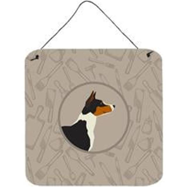 Basenji in the Kitchen Wall or Door Hanging Prints