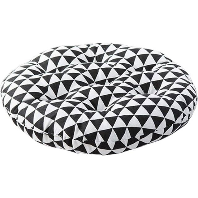 (As show, One size) Round Chair Cushion, Chair Cushion, Seat Cushion, Floor Mat, Tatami Mat For Indoor And Outdoor Home Office (42cm)