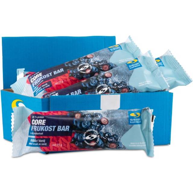 Core Frukost Bar, Blåbär/vanilj, 10-pack