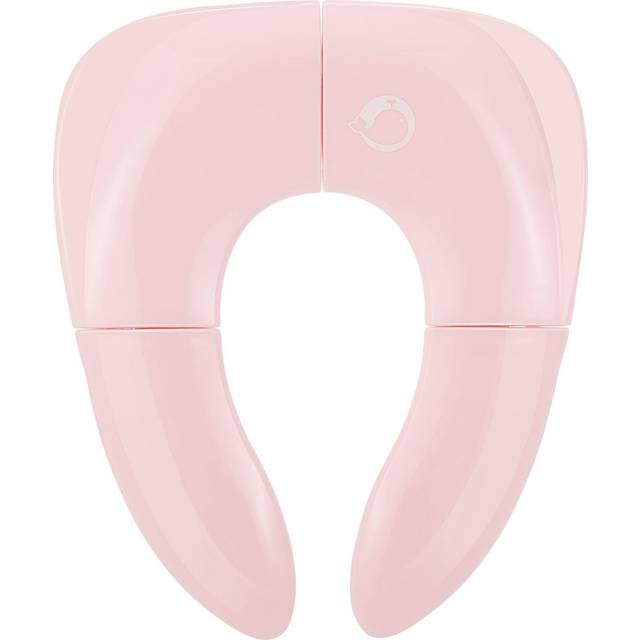 Folding Toilet Seat Portable PP Washable Toilet Seat with Non-slip Pad Anti-slip Buckle  for 1-6