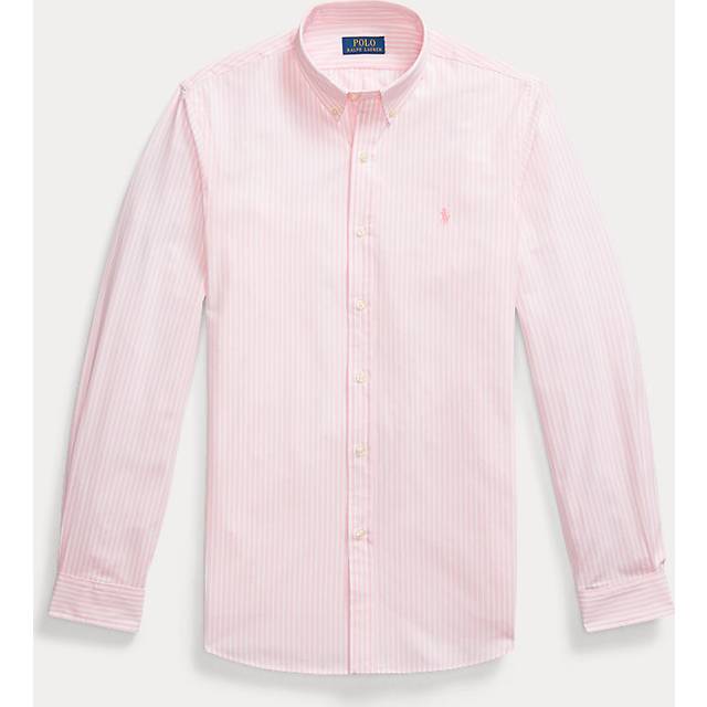 Polo Ralph Lauren, Skjorta, Herr, S, Bomull, Rosa Button-Down Skjorta med Pony-Logga - pink (S)