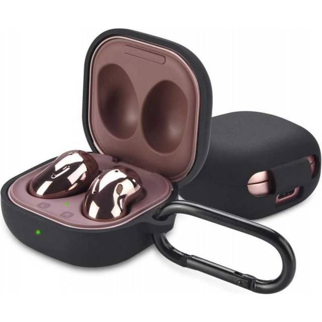 Samsung Galaxy Buds 2 / Live / Pro Skyddsfodral i Silikon - Svart