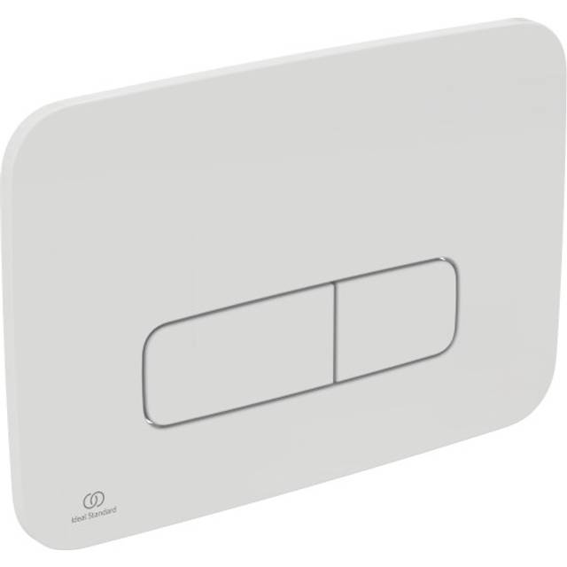 Ideal Standard Oleas White M3 Mechanical Dual Flushplate - R0123AC
