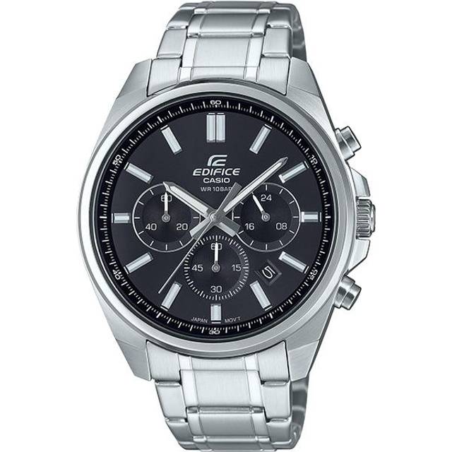 CASIO EDIFICE EFV-650DJ-1AJF [EDIFICE Standard Chronograph Mens Metal Band] Round Watch Silver