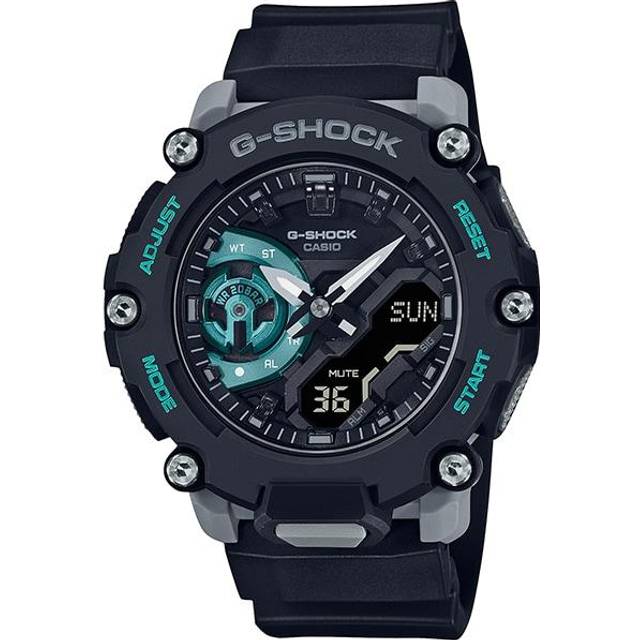 CASIO G-SHOCK GA-2200M-1AJF [G-SHOCK 20 atm waterproof CARBON CORE GUARD GA-2200] Round Watch Black
