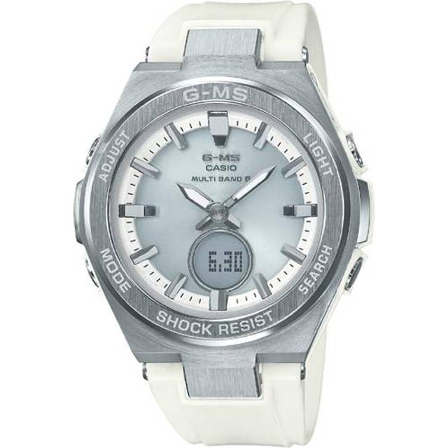 CASIO Women's Baby-G MSG-W200-7AJF [G-MS Small Radio Wave Solar Wristwatch] Round Watch White
