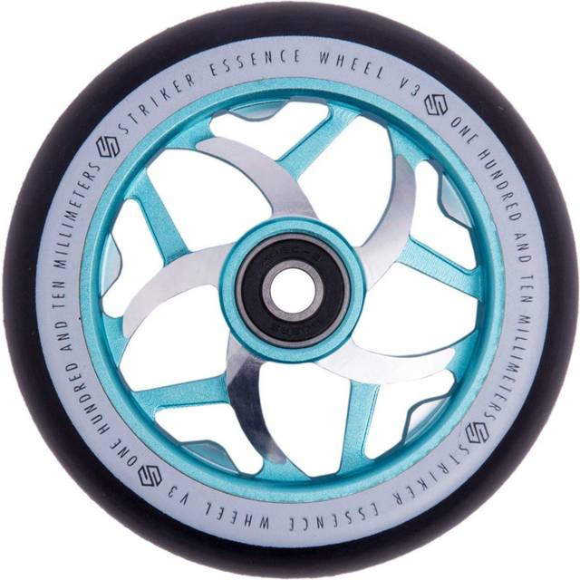 Striker Essence V3 Svart PU 110mm Kickbike Hjul - Teal