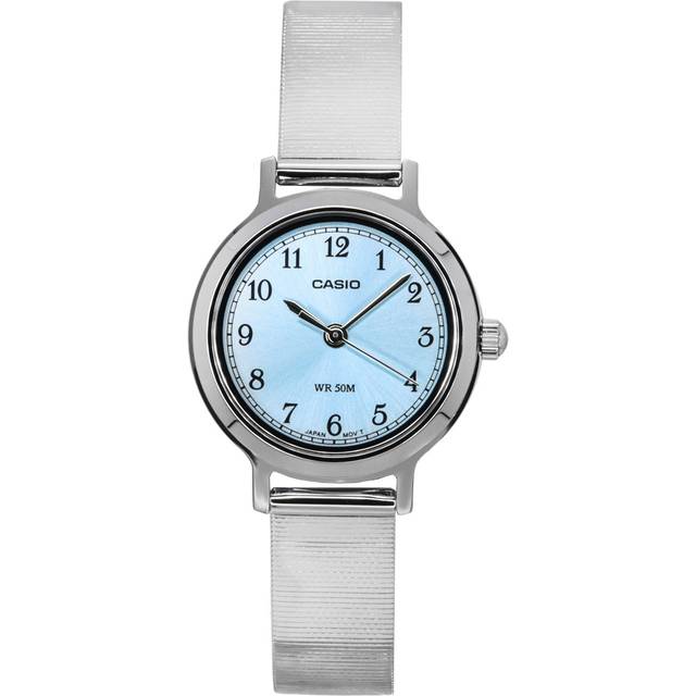 Casio Standard Analog Stainless Steel Blue Dial Quartz LTP-B170D-2BV Women&#39;s Watch