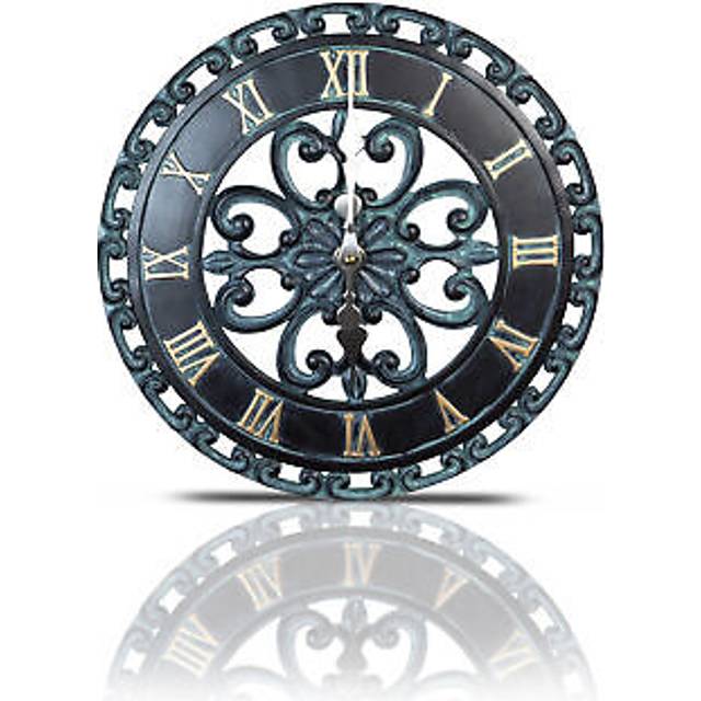Vintage open face outdoor/indoor wall clock