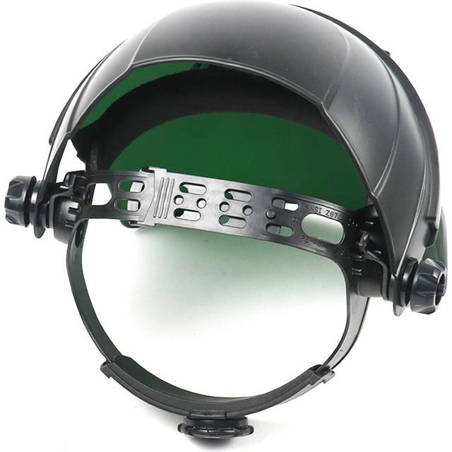 Large Viewing Screen Welding Mask Solar Automatic Dimming HeadMounted Welding Helmet Welding black