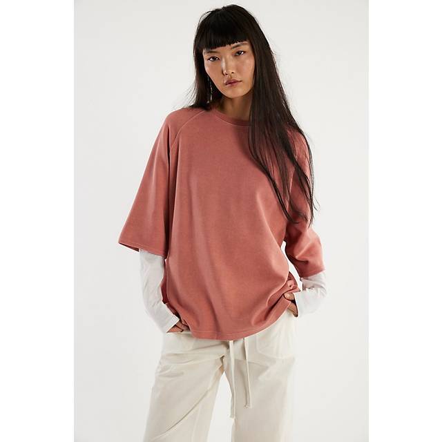 We The Free Joah Tee in Cedarwood, Size: Small