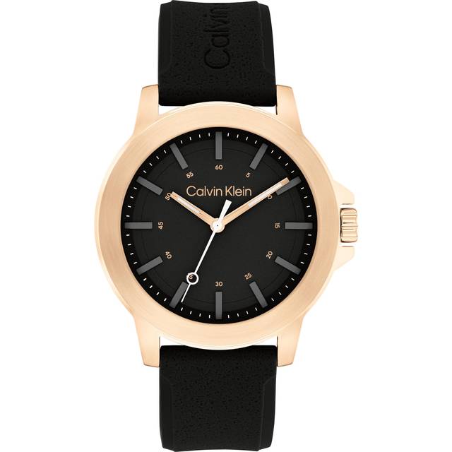 Watch CK RESET 25200481 Black [Calvin Klein] Men's rosa guld färg
