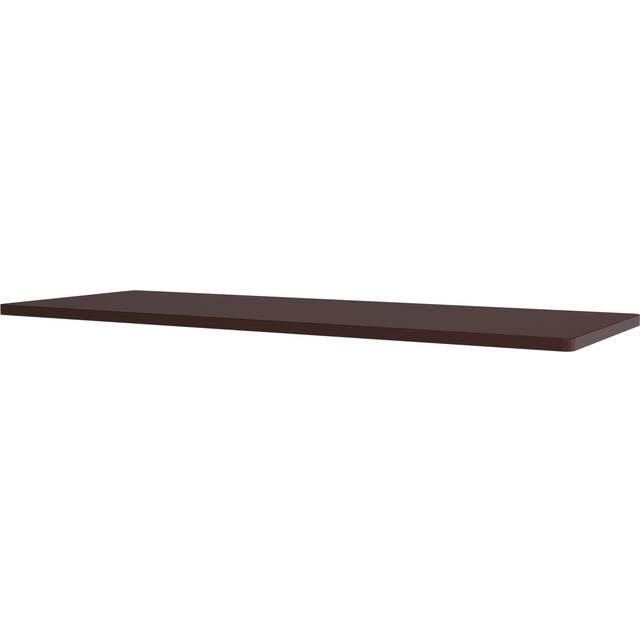 Panton Wire inlay Shelf 25,7x68,2 cm, Black Red