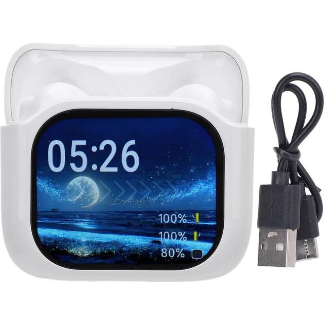 137 Languages Translator Earphones Bluetooth 5.4 ANC Noise Reduction with Charging Case IPX5 Water