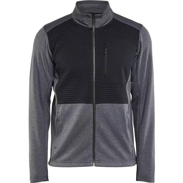 Blåkläder Tröja Full Zip - Svartmelerad / XXXL