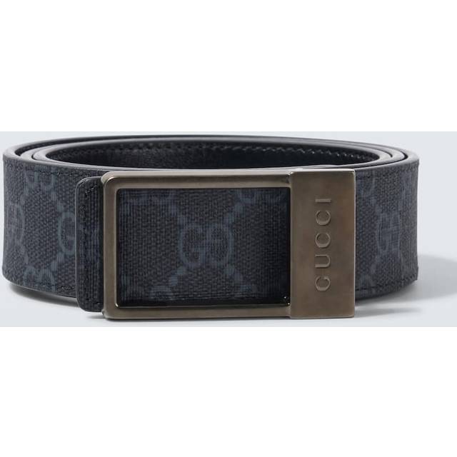 Gucci GG Canvas reversible leather belt - blue (Inch 32)