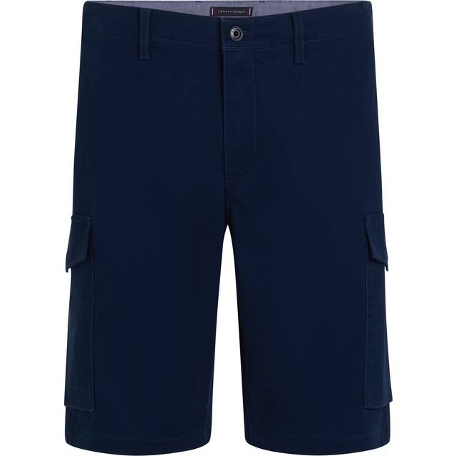 Tommy Hilfiger Harlem Cargo 1985 Cargo Shorts - Black, Black, Size 34, Men