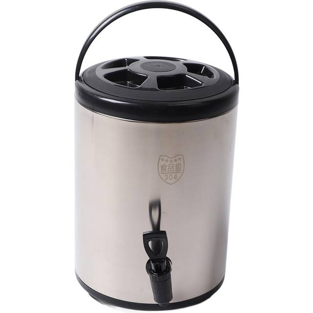 304 Stainless Steel Insulated Beverage Dispenser 8 Liter Hot Cold Beverage Dispenser Commercial L
