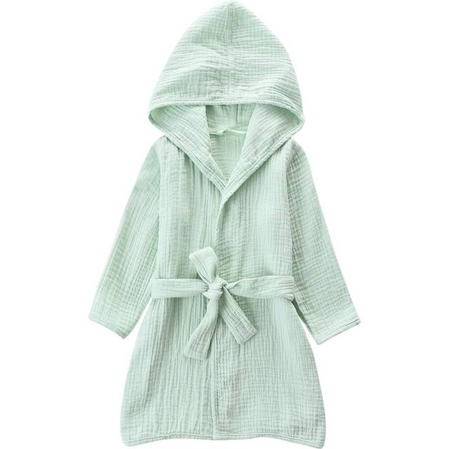 TADO MUSLIN Toddler Bathrobe  Cover-Up for Kids Soft and Breathable Or