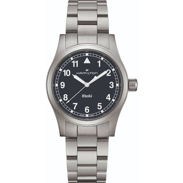 HAMILTON Khaki Field Quartz SS 38MM Blue Dial Men's Watch H69401140 - 38 mm