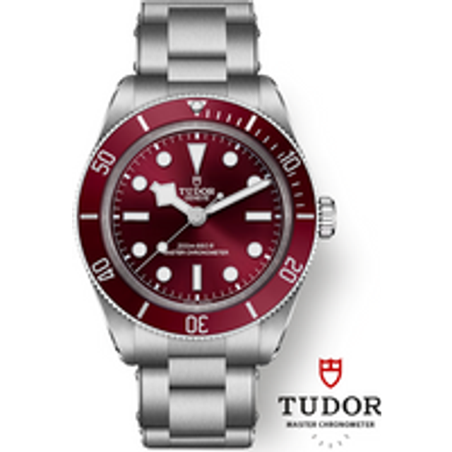 Tudor Black Bay 58 Stainless Steel Watch - Red - 39mm