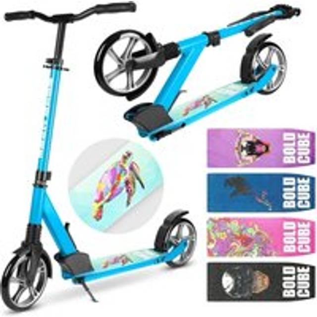 Cyan - Big 2 Wheel Scooter