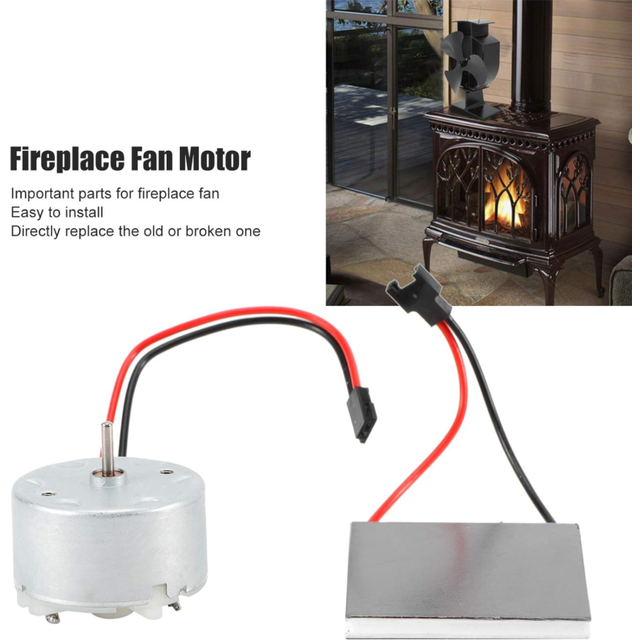 Fireplace Fan Motor & Power Generation Accessories Repair Kit For Stove Blowers