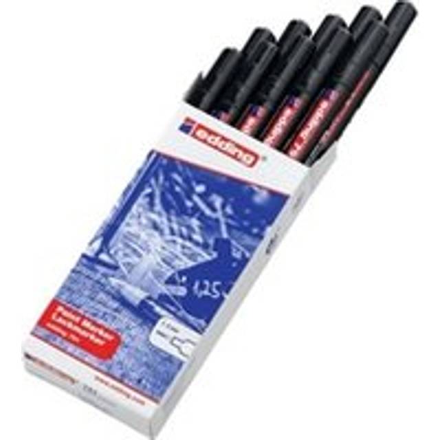 edding 791 Paint Marker Bullet Tip 192mm Line Black (Pack 10) -