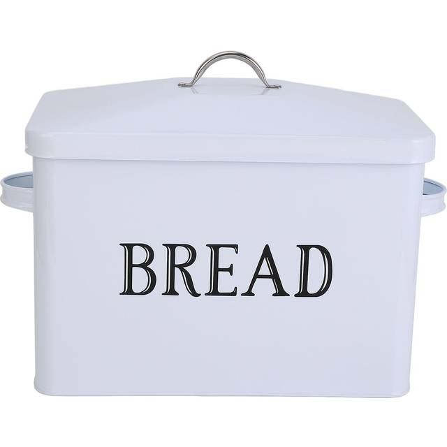 Metal Bread Box with Handle Multifunction Excellent Sealed Iron Retro Bread Storage Container For