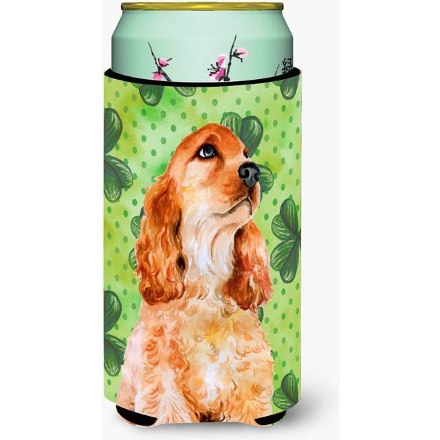 Caroline's Treasures Cocker Spaniel St Patrick's Decorative Can Hugger  Tall Boy  Multicolor