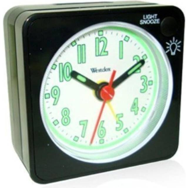 Westclox O158642 47370 Quartz Analog Clock Black