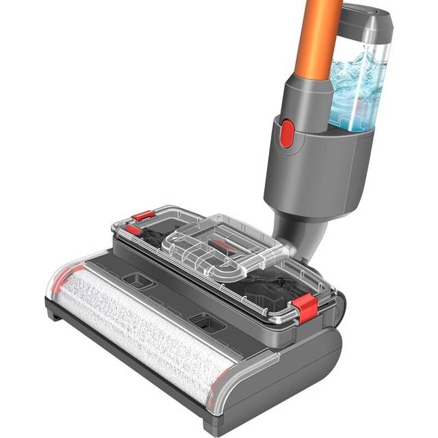 Aiperq - Wet and dry floor cleaning brush compatible with the Dyson V11 V10 V8 V7 vacuum cleaner head with separate tank for clean and dirty water,