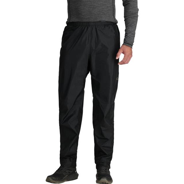 Outdoor Research Helium Rain Pants Regnbyxa Herr Storlek XXL - Regular Färg svart