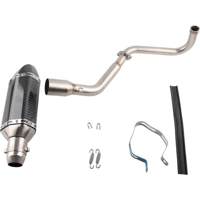 Stainless Steel Exhaust Pipe with Muffler Baffle Motorcycle Accessory Fit for MSX125 2013?2020